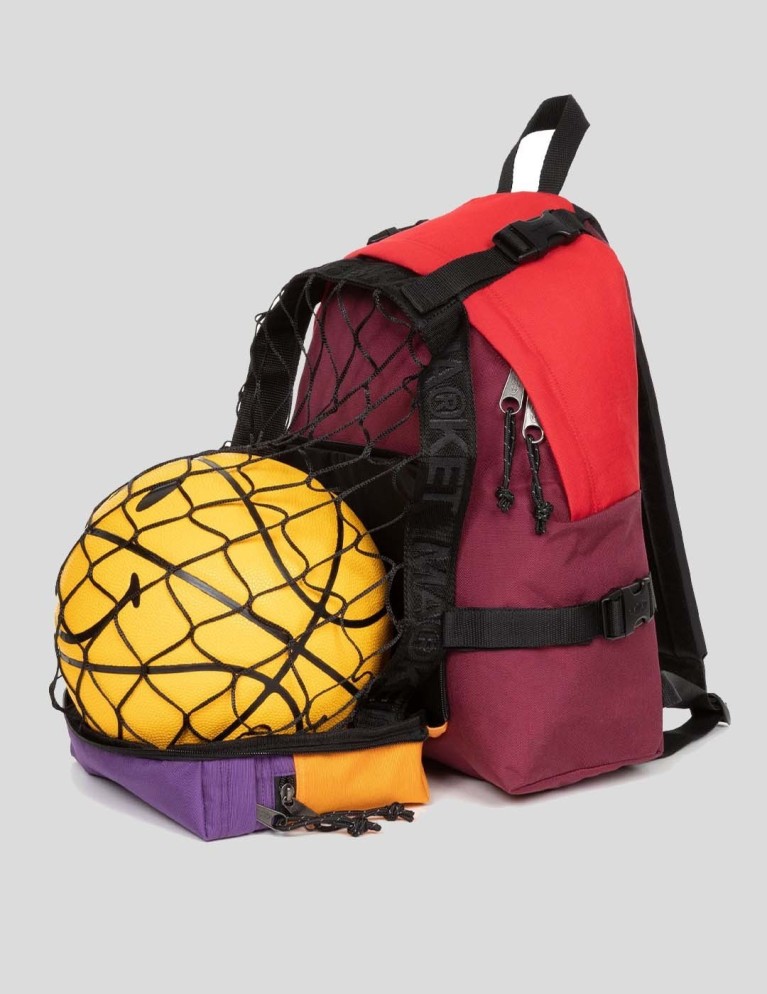 Colaborações EASTPAK x market basketball pack mrktcolorblock